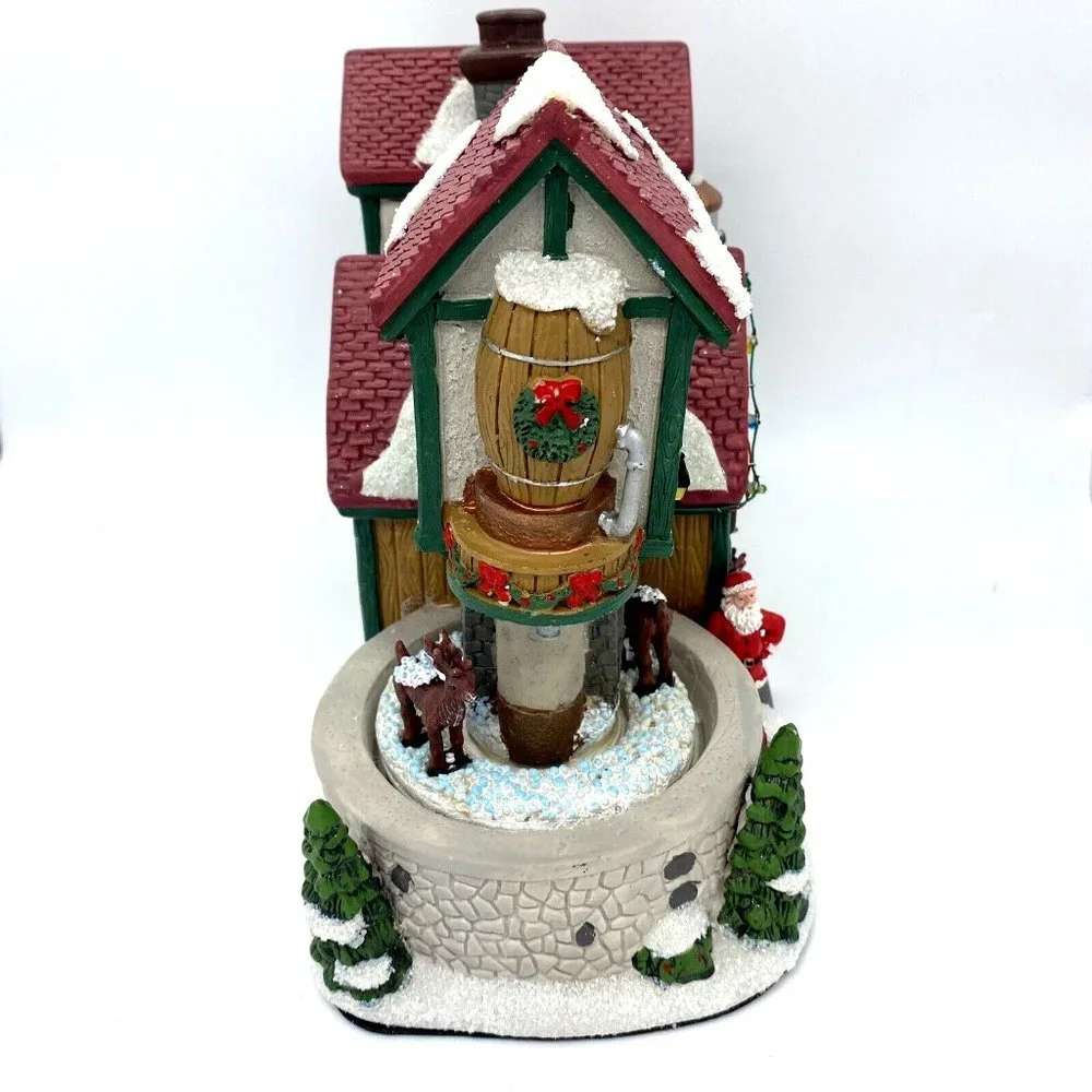 St. Nicholas Square Village - Reindeer Salon - Christmas House - Lights & Motion - Picture 10 of 12